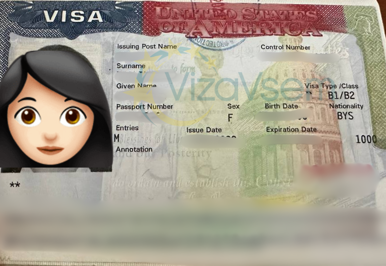 Кейс: Получение визы в США (B1/B2) в чистый паспорт